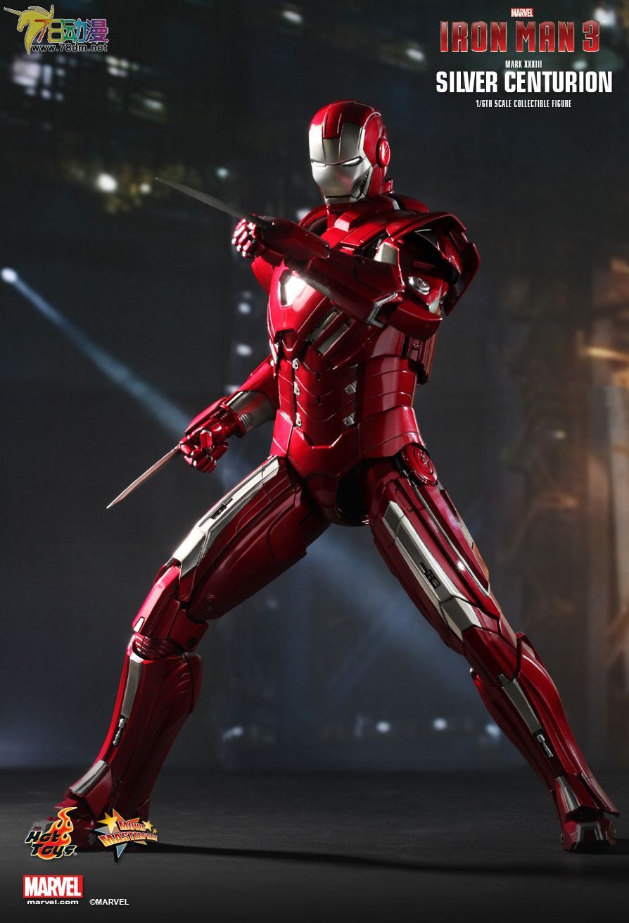 hottoys钢铁侠silvercenturion