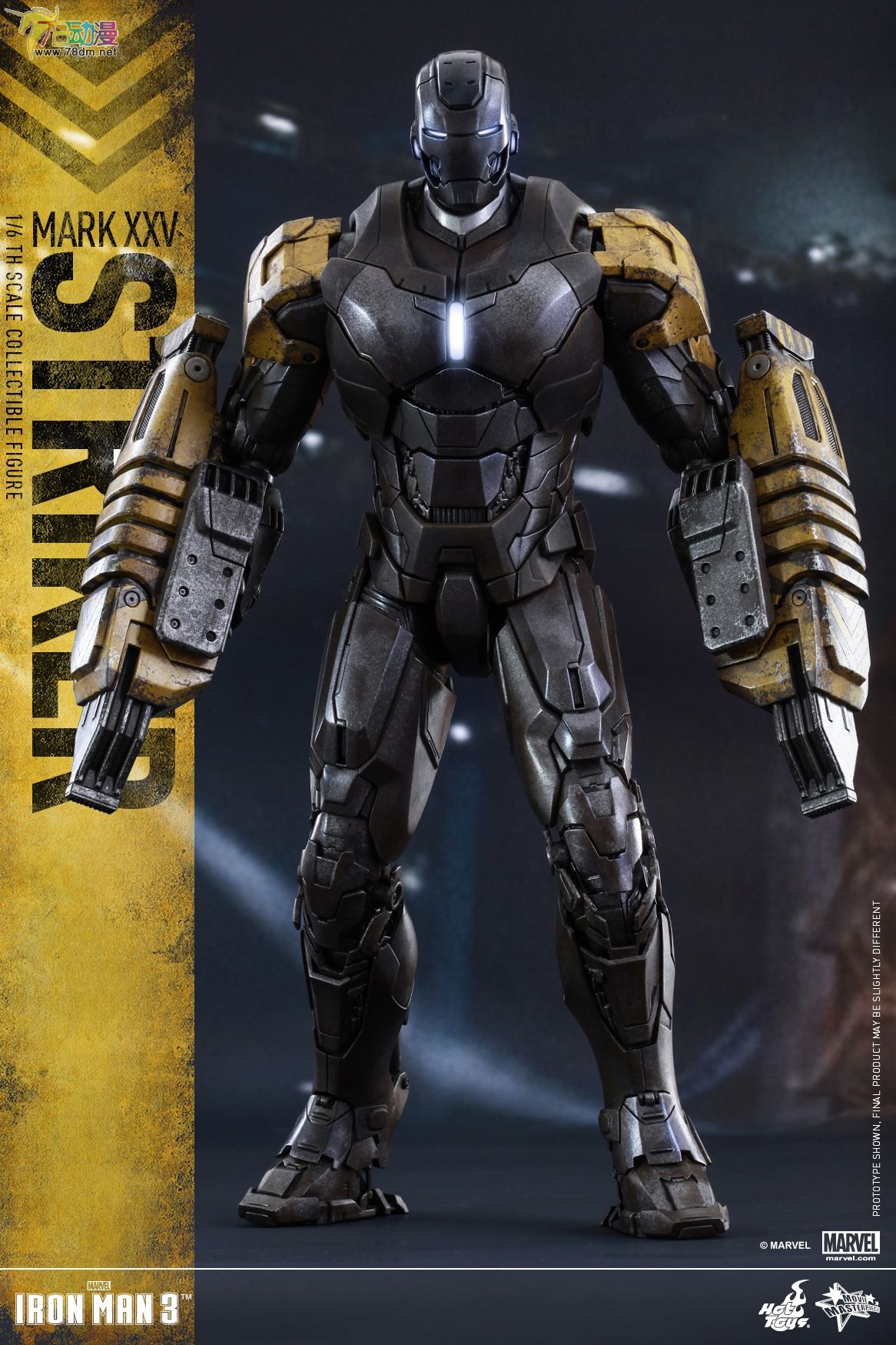 hottoys16lt钢铁侠3gt钢铁侠mk25突袭者