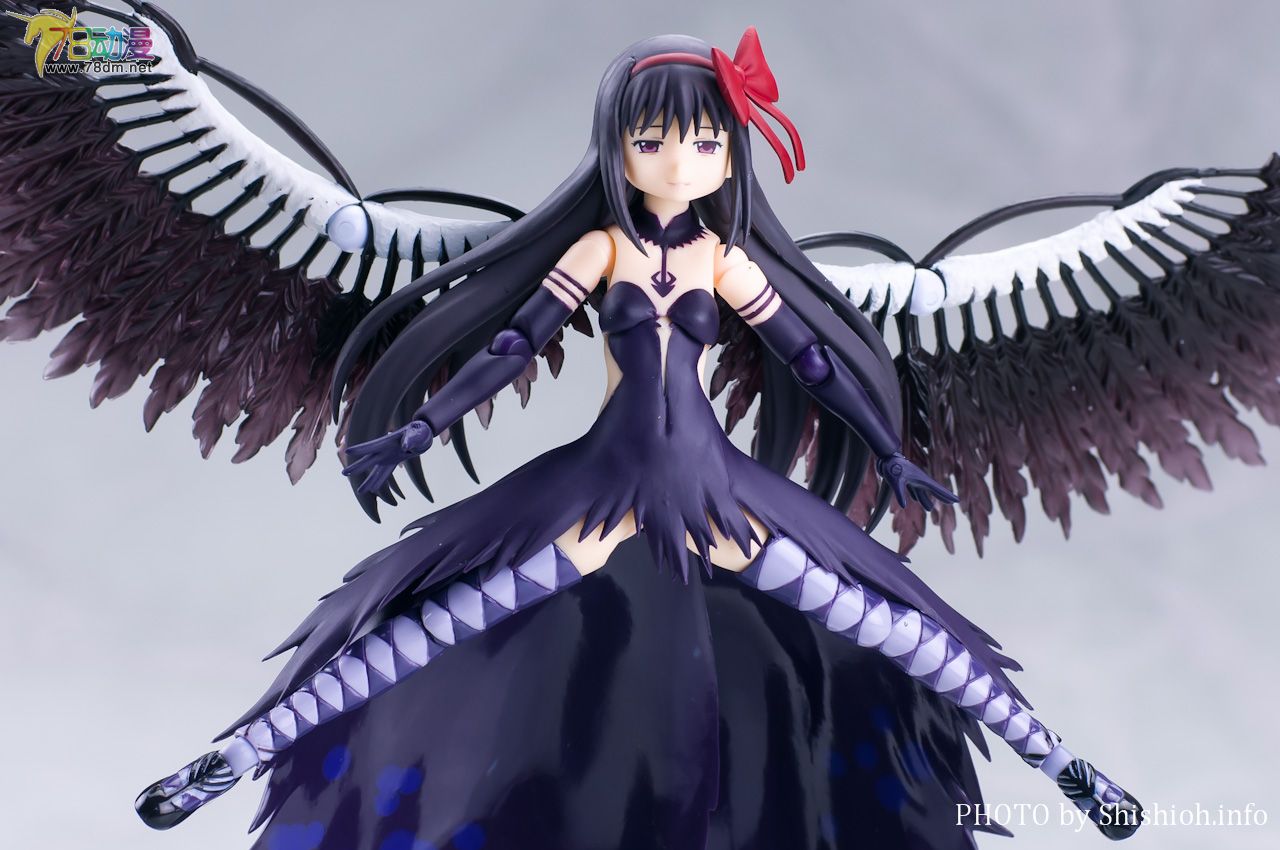 aniplex 15年限定: figma  魔法少女小圆> 恶魔晓美焰 实物图