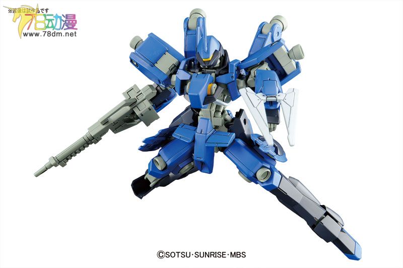 bandai 15年10月: hg 1/144 格雷兹 高机动指挥官机