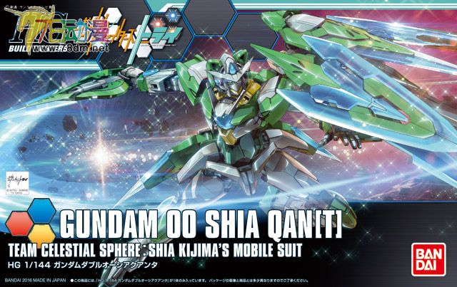 bandai16年9月hgbf114400高达西亚t封绘amp官图